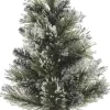 Everlands mini kunstkerstboom Finley besneeuwd in pot D 36 H 60 cm