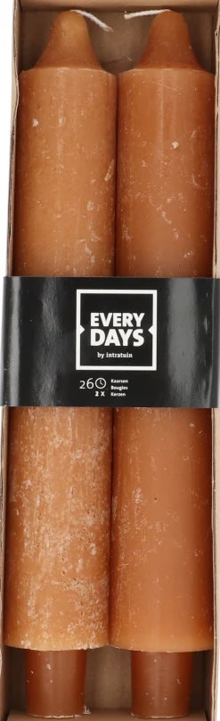 Everydays by Intratuin dinerkaars Rustic oranje 26 uur 2 stuks