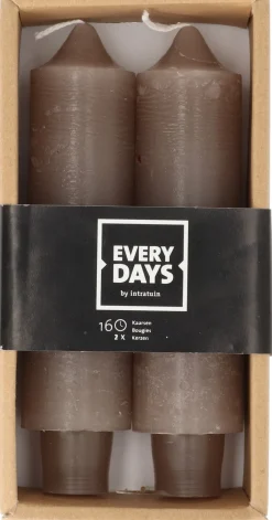 Everydays by Intratuin dinerkaars Rustiek taupe 16 uur 2 stuks