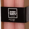 Everydays by Intratuin dinerkaars Rustiek oud roze 24 uur 2 stuks
