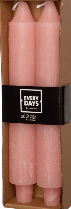 Everydays by Intratuin dinerkaars Rustiek oud roze 24 uur 2 stuks