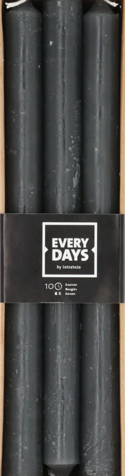 Everydays by Intratuin dinerkaars Rustic grijs 10 uur 6 stuks