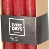 Everydays by Intratuin dinerkaars Rustic rood 6 uur 6 stuks