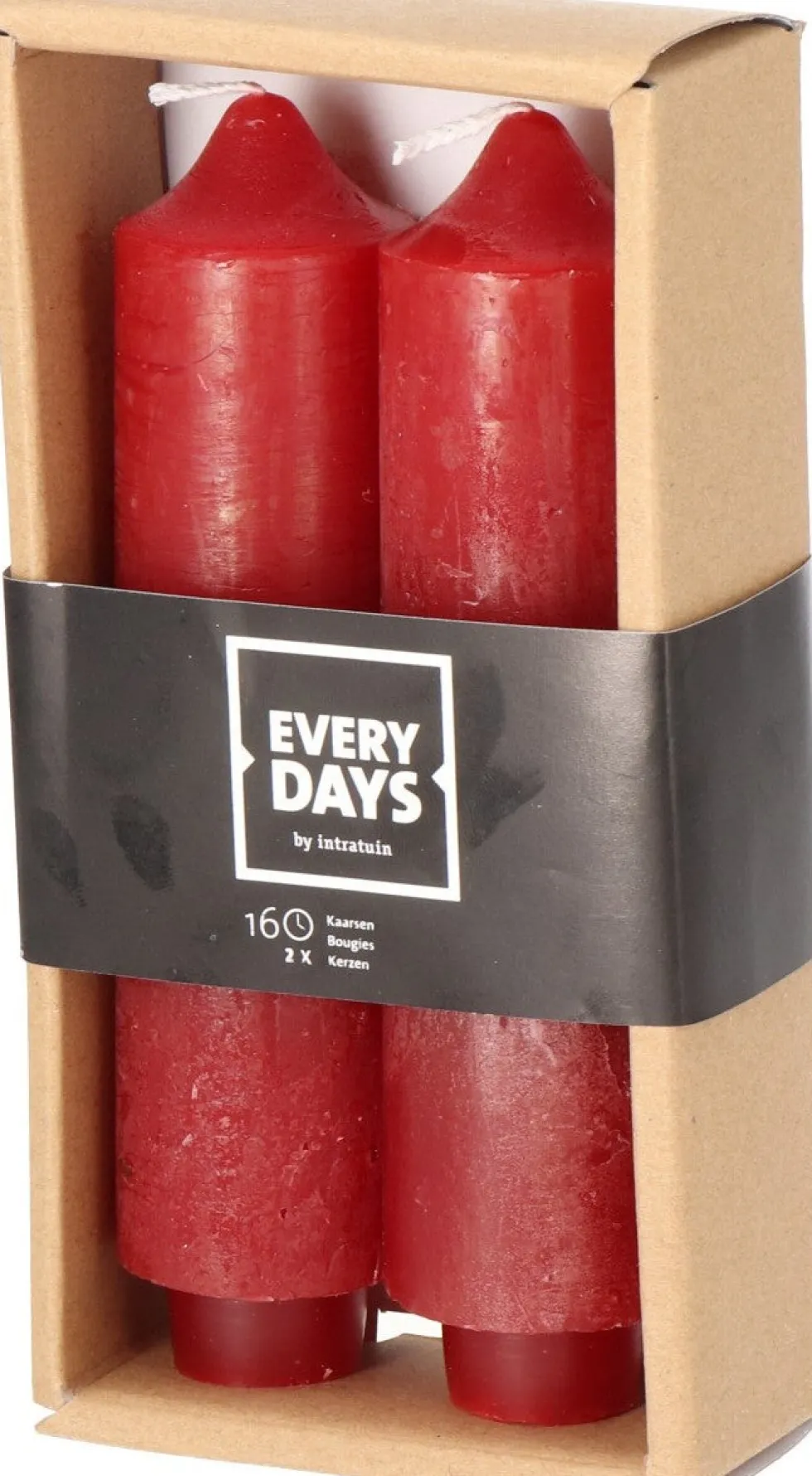 Everydays by Intratuin dinerkaars Rustic rood 16 uur 2 stuks