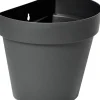 Everydays by Intratuin muur bloempot Ad antraciet 28 x 20 x 23,5 cm