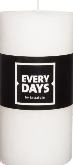 Everydays by Intratuin stompkaars Rustiek wit 52 uur D 7 H 13 cm