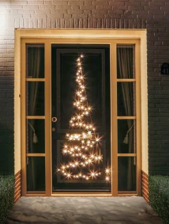 Fairybell deurverlichting Door met 120 led lampjes warm wit H 2,1 m