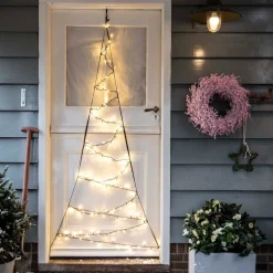 Fairybell deurverlichting Door met 120 led lampjes warm wit H 2,1 m