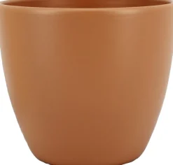 Floran bloempot Boule oranje D 8,5 H 6,5 cm