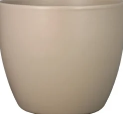 Floran bloempot Boule taupe D 10,5 H 8,5 cm