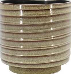 Floran bloempot Gliss groen D 18 H 16 cm