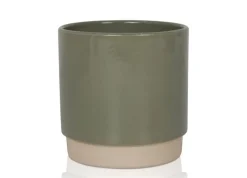 Gina Da bloempot Eno groen duotoon D 7 H 7 cm