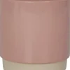Gina Da bloempot Eno roze duotoon D 10 H 10,5 cm