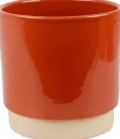 Gina Da bloempot Eno terracotta duotoon D 8 H 7,5 cm