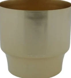 Gina Da bloempot Eras goud D 11 H 10,5 cm
