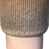 Gina Da bloempot op voet Dodo beige D 26 H 28,5 cm