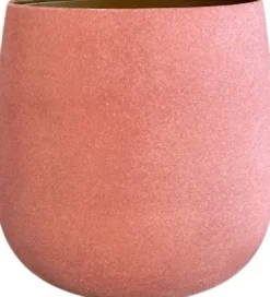 Gina Da bloempot Velvet roze D 13 H 13 cm