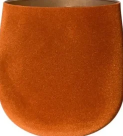 Gina Da bloempot Velvet terracotta D 40 H 40 cm