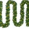Guirlande Winterberg met LED verlichting 5 m x D 25 cm warm wit
