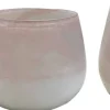 Hakbijl Glass vaas Imani taupe D 11 H 9 cm