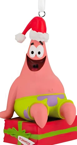 Hallmark kerst ornament Spongebob Squarepants patrick 5 x 5,5 x 8,5 cm