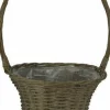 Hengselmand D 35 H 56 cm grijs
