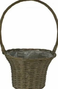Hengselmand D 35 H 56 cm grijs