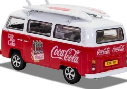 Hornby Coca-Cola kerstdorpminiatuur surfbusje 13,5 x 6,1 x 17,1 cm