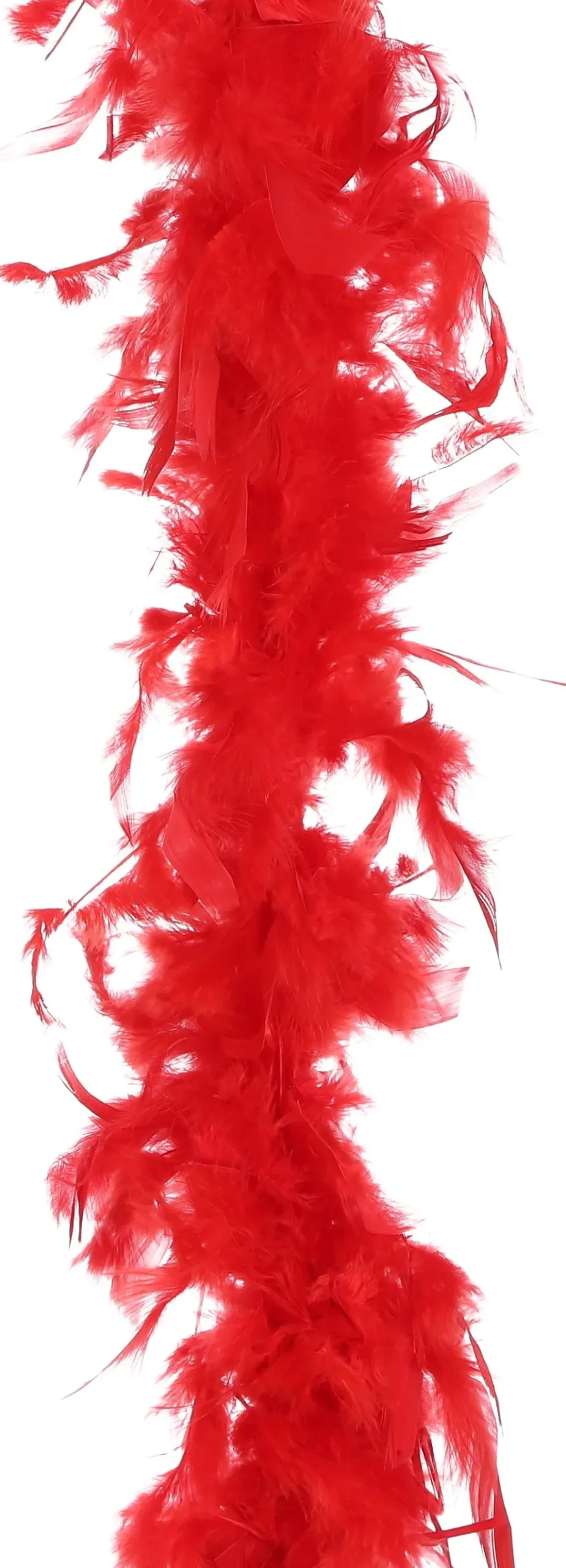 House of Seasons boa veren rood D 15 H 180 cm