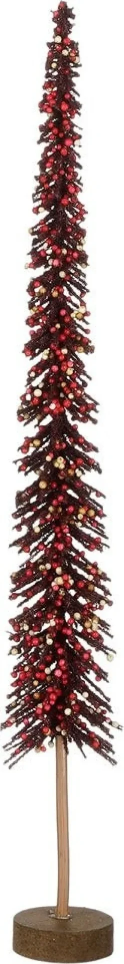 House of Seasons decoratieboom paars D 4,5 H 42 cm