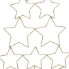 House of Seasons decoratieboom Rocky ster goud 36 x 16 x 58 cm
