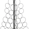House of Seasons decoratieboom Blade zwart 77,5 x 77,5 x 118 cm