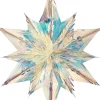 House of Seasons kersthanger Riku ster iriserend 60 x 55 x 25 cm