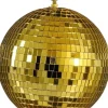 House of Seasons kersthanger Disko goud D 20 cm