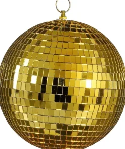 House of Seasons kersthanger Disko goud D 20 cm