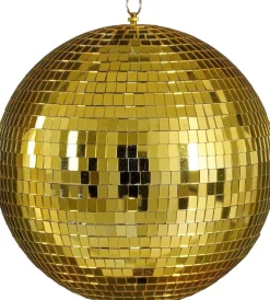 House of Seasons kersthanger Disko goud D 30 cm