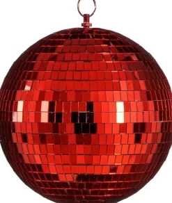 House of Seasons kersthanger Disko rood D 20 cm
