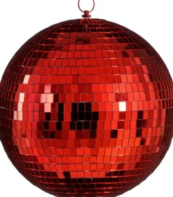 House of Seasons kersthanger Disko rood D 25 cm