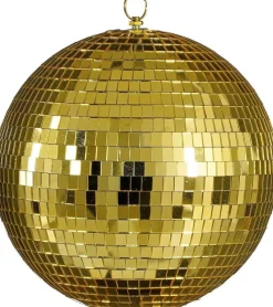 House of Seasons kersthanger Disko goud D 25 cm