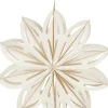 House of Seasons kersthanger bloem papier wit D 30 H 7 cm