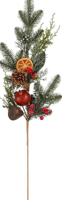 House of Seasons kersttak Andes fruit 73 cm
