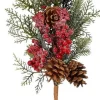 House of Seasons kersttak Randell bessen 73 x 15 x 7 cm