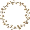 House of Seasons wandhanger ster goud D 68 H 4,5 cm