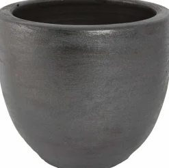 HS bloempot Alaska D 33 H 31 cm antraciet