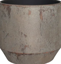 HS bloempot Antony bruin D 35 H 32 cm