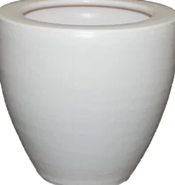 HS bloempot Athene wit D 15 H 15 cm