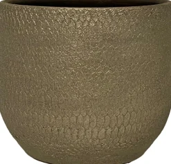 HS bloempot Austin taupe D 34 H 31 cm