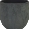 HS bloempot Avion antraciet D 24 H 22 cm
