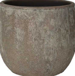 HS bloempot Avion beige D 20 H 18 cm