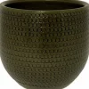 HS bloempot Dallas groen D 29 H 27 cm